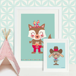 L&aacute;minas infantiles - Kids Wall Decor