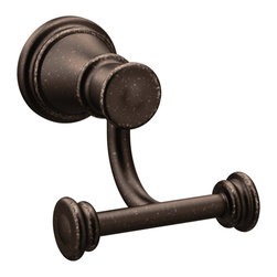 Belfield Oil Rubbed Bronze Double Robe Hook - Wall Hooks
