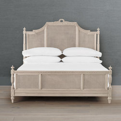 Beauvier French Cane Bed - Beds