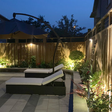 Garden Shadow Lighting in Maple