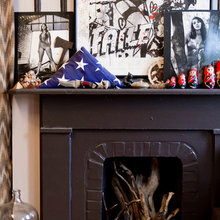 Fireplace mantle