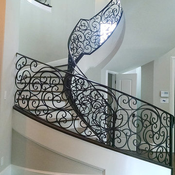 Custom Iron Staircase & Railing