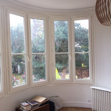 Habillage d'un bow-window