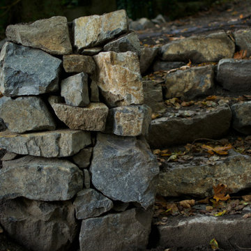 Stone Retaining Wall