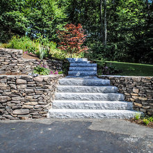 Stairs for side entrance