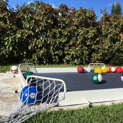 SoccerPool game table, White/Blue - Backyard Play