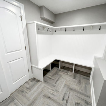 Mudroom | Addition to Split Level Teaneck NJ