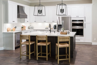 Inspiration for a cottage kitchen remodel in Orlando