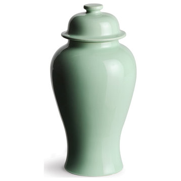 Green Koa Jar, Mini-Large