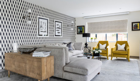 Geometric Wallpaper: 10 Spaces That Say Look At Me