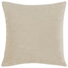 Georgia Pillow Cover, Shades Of Linen, 16"x16"