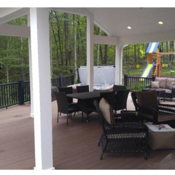 Deck Remodel with hot tub - Douglas MA
