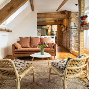 Réalisation d'un salon bohème.