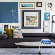 wall of frames