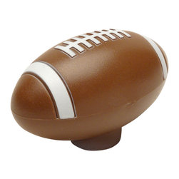 Cosmas - Cosmas Athleticz Collection 67126 Football Round Cabinet Hardware Knob - Cabinet And Drawer Knobs