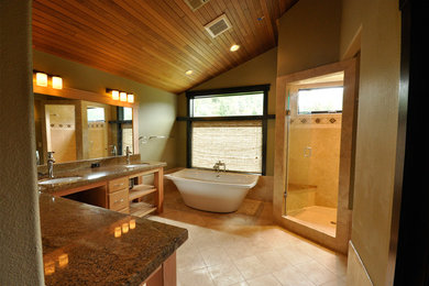 Example of a bathroom design in Other