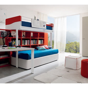 Z 110 Kids’ Bedroom: Big on Style, Not on Space