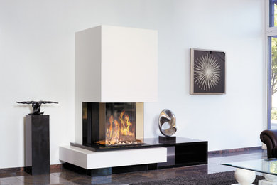 Großes Modernes Wohnzimmer