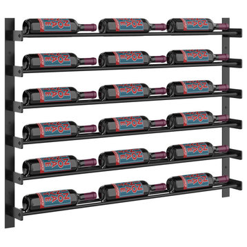 Evolution Wine Wall 30" (18 Bottles, Matte Black)