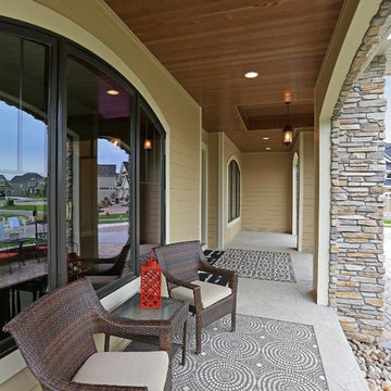 Architectural Designs Exclusive #houseplan 73356HS: Big Daddy Sport Court