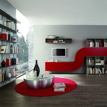 Italian Wall Unit Velvet Millennium 943 by Artigian Mobili - $3,199.00