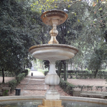 Exterior water Fountains for Pools and Walls, Mediterranean Style