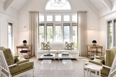 Inspiration for a transitional sunroom remodel in Chicago