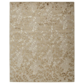 Weave & Wander Khalo Gold/Beige 2'x3' Hand Tufted Area Rug
