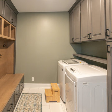 Overland Park Kitchen Remodel with Pantry Addition + Speakeasy Powder Bath