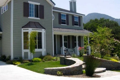 Traditional exterior home idea in Los Angeles