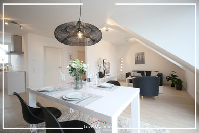Modernes Esszimmer in Stuttgart
