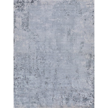 Exquisite Rugs Intrigue Intrigue Rug 8'x10' Gray/Ivory/Blue Rug