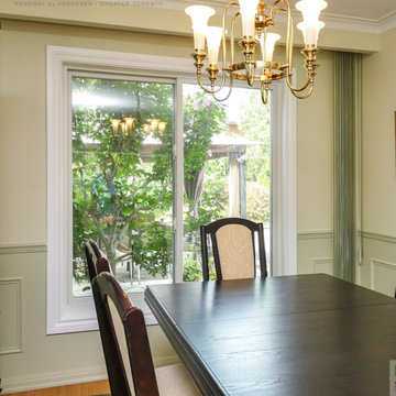 New Sliding Window in Terrific Dining Room - Renewal by Andersen Greater Toronto