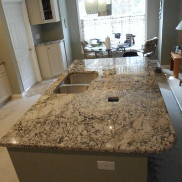 Bianco Antico Granite Countertop Color Examples
