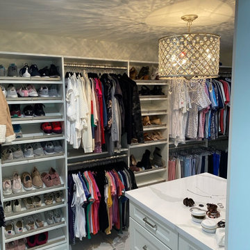 Glamorous Master Suite, Closet & Laundry Room Remodel