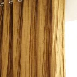iLiv Ripple Chartreuse Curtains from Aspire Curtains & Blinds - Curtains