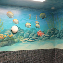 maritime Wandmalerei