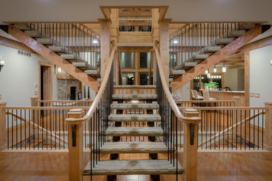 Example of a staircase design in Denver