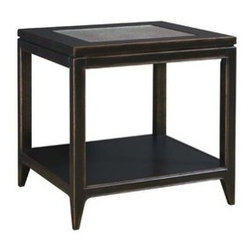 Kincaid 2881-34 Treasures End Table W/Glass - Side Tables And End Tables