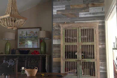 Inspiration for a cottage dining room remodel in San Diego