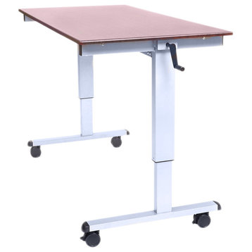 Luxor Standup-CF48-DW 48" Crank Adjustable Stand Up Desk