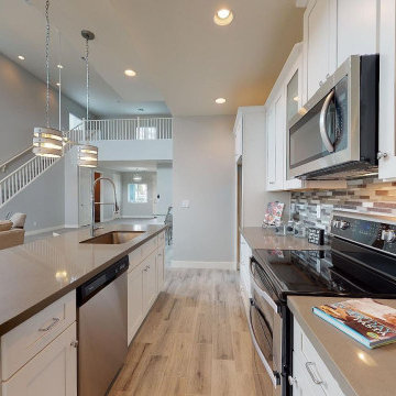 Island Breakfast Bar Kitchen Reno in Monrovia, CA