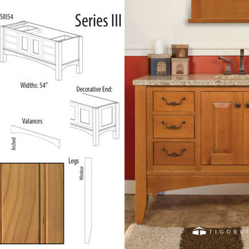 Custom Bathroom Cabinetry
