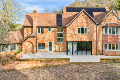 Photo of a large classic house exterior in Berkshire.