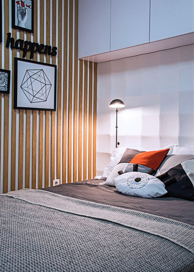 Современный Спальня by BohoStudio