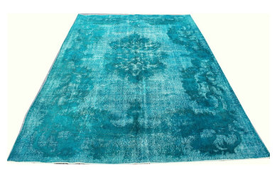 Blue Coloured Handwoven Rugs and Kilims