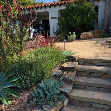 Santa Monica Front with Stone Steps