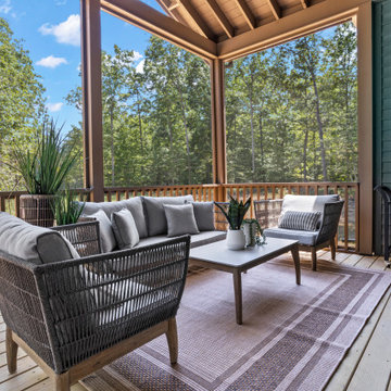 The Treyburn III at Cypress Glen - Screened Porch
