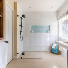 Curbless shower addition