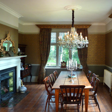Restored Augustus Pugin Inspired Dining Room